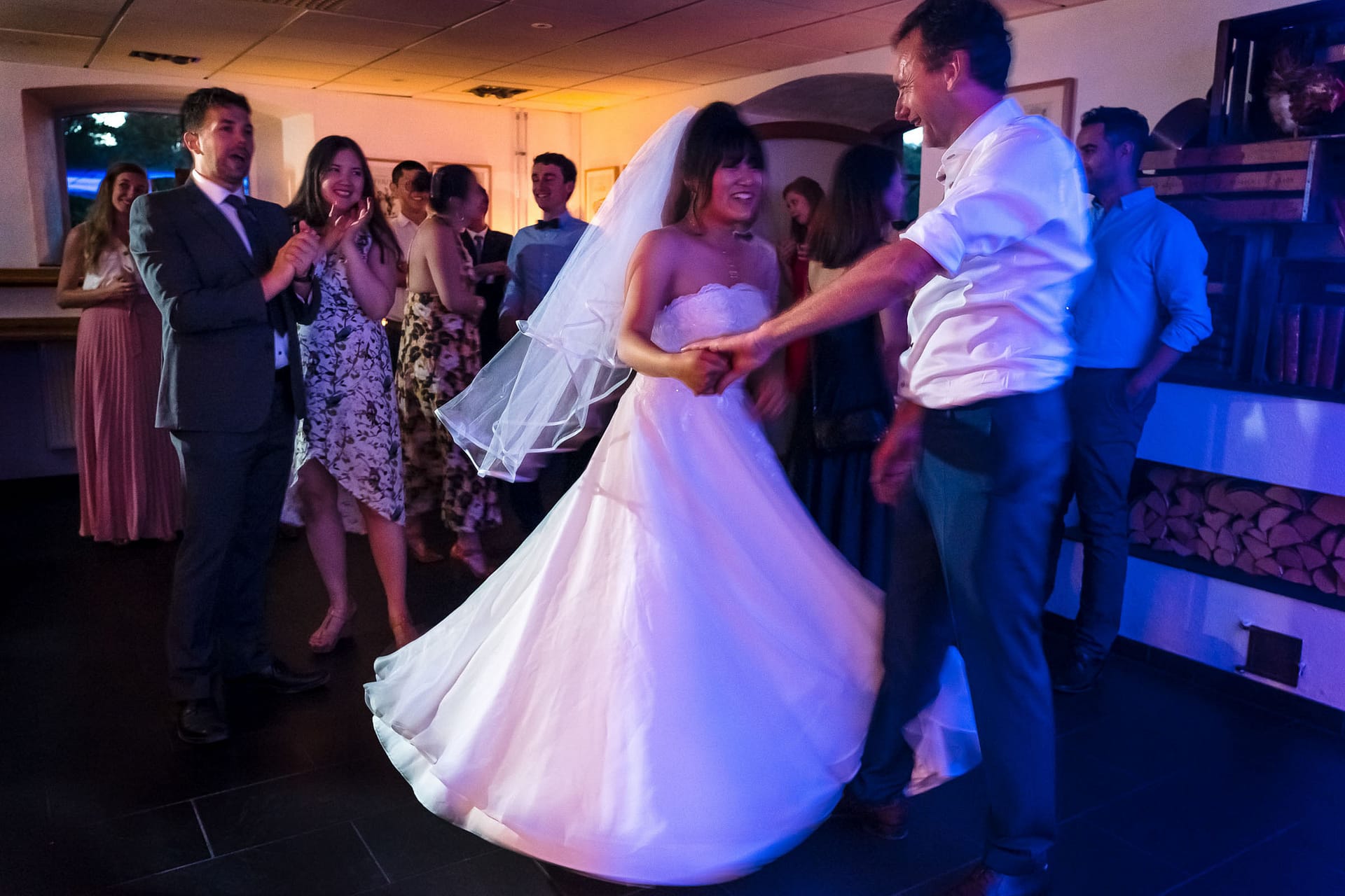Bröllop på Bokskogen Golfklubb: dans