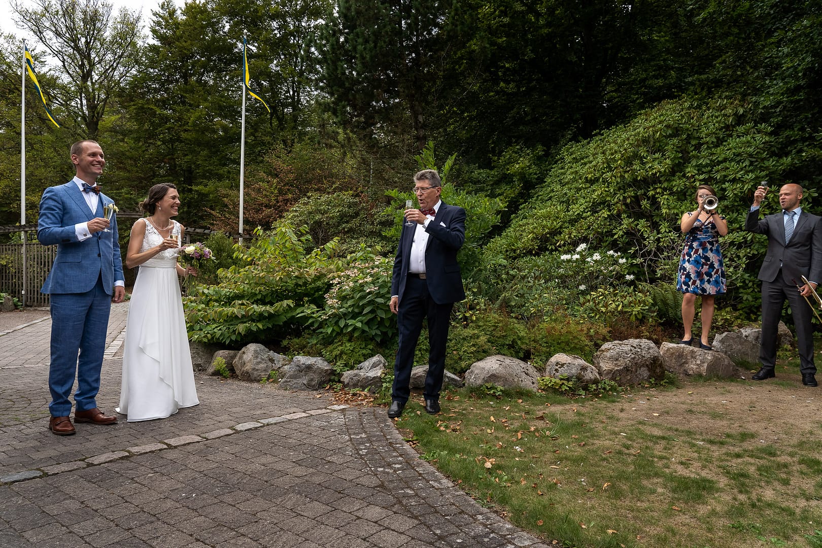 Bröllopsfotograf skåne, bröllop på boklunden