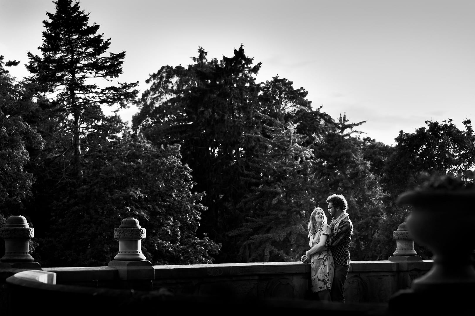 Fotografering inför Bröllopet i Slottsträdgården, Malmö