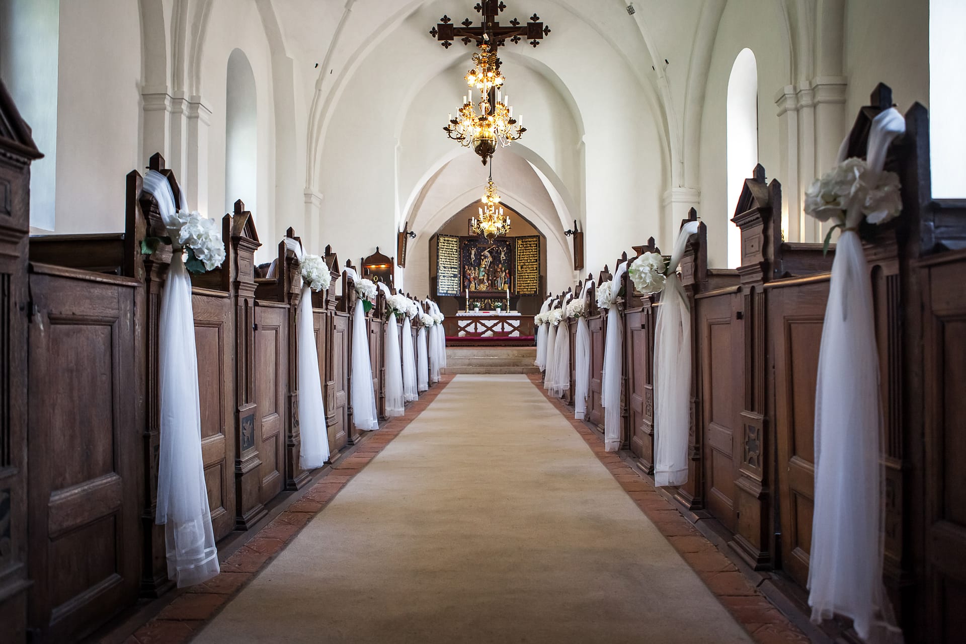 Bosjökloster kyrka av Bröllopsfotograf Skåne